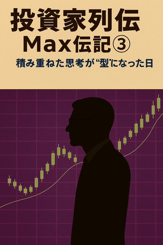 投資家列伝Max伝記③｜積み重ねた思考が“型”になった日（電子書籍）